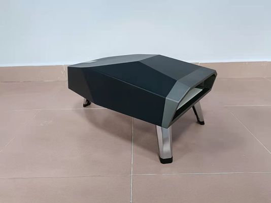 ओम 305x305 मिमी गैस पिज्जा ओवन सीई आउटडोर वाणिज्यिक पिज्जा ओवन