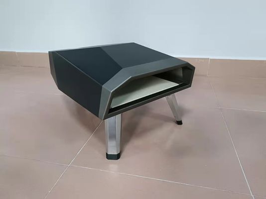 स्टेनलेस स्टील के साथ 15 किलो छोटा पिज्जा ओवन गैस 305 मिमी पोर्टेबल पिज्जा ओवन गैस