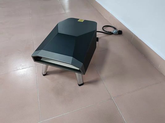 स्टेनलेस स्टील के साथ 15 किलो छोटा पिज्जा ओवन गैस 305 मिमी पोर्टेबल पिज्जा ओवन गैस